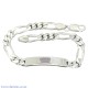 37751Sterling Silver ID Figaro Bracelet 37751 37751 Sterling Silver ID Figaro Bracelet. Identification braclet crafted in 925 sterling silver LAYBUY - Pay it easy, in 6 weekly payments and have it now. Only pay the price of your purchase, when you pay your instalments on time. A late fee may @christ