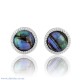 3E40010 Evolve Cherished Paua Studs. Inspired by New Zealand’s shimmering ocean rock pools, our exquisite Faceted Pāua Drops evoke special summer memories. These exquisite earrings provide a stylish take on the newest earring trend, the earring jacket, an