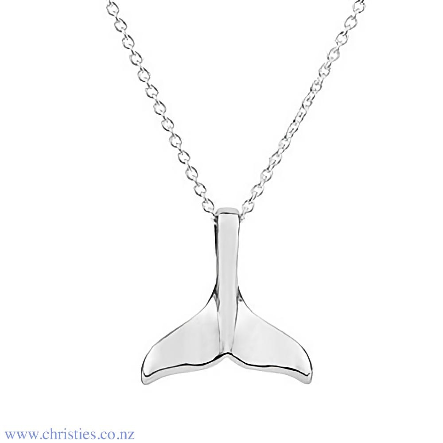 3P40005 Evolve Whale Tail Pendant. As one of the world’s largest and most revered marine mammals, whales represent great strength and a connection to the ocean. This pendant celebrates inner strength and determination, empowering the wearer to achieve the