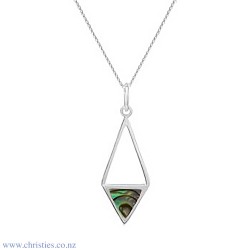 4N40008 Evolve Ocean Pāua Necklace