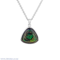 4N40011 Evolve Statement Paua Necklace