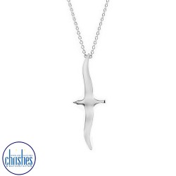 Evolve Jewellery Silver Albatross Necklace 