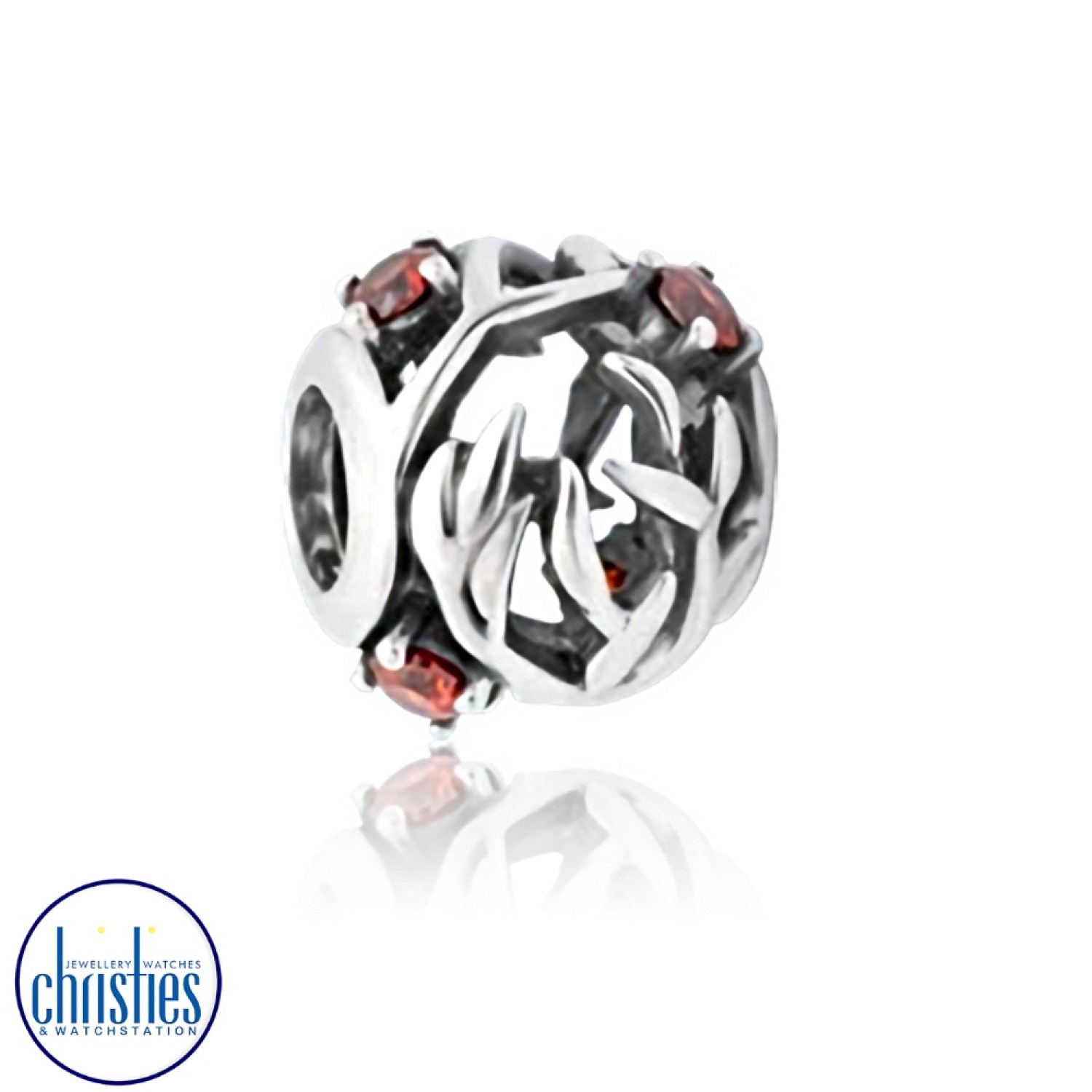 LK262CZ Evolve Jewellery January Birthstone  Charm. do evolve charms fit pandora $69.00