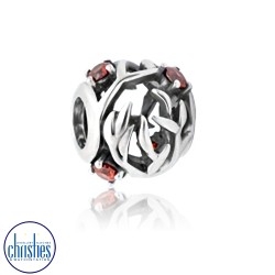 LK262CZ Evolve Jewellery January Birthstone Charm LK262CZ Evolve Jewellery January Birthstone Charm