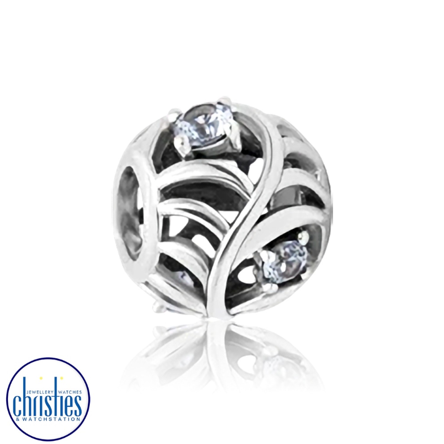 LK264CZ Evolve Jewellery March Birthstone  Charm. do evolve charms fit pandora $69.00