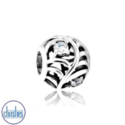LK265CZ Evolve Jewellery April Birthstone  Charm 