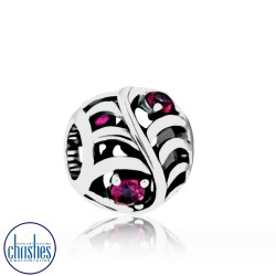 LK271CZ Evolve Jewellery October Birthstone  Charm 