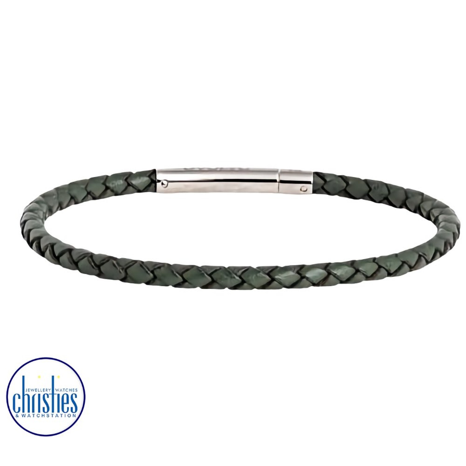 LKBEL-GR19-1 Evolve Jewellery Forest Journey Bracelet. Evolve's Journey bracelets are designed as an everyday companion for life’s journey.The beautiful interlinked pattern reminds us of woven flax (harakeke), a stylish & meaningful part of Māori cul