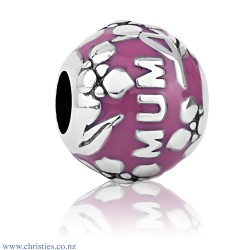 LKE062 Evolve Jewellery Mum Unconditional Love Fuschia Charm