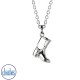 Equestrian Jewellery Silver Gumboot Friday Necklace. The humble gumboot embodies Kiwis' close relationship with the land and the great outdoors. horseshoe jewellery nz