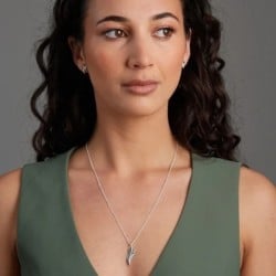 4N10004 Evolve Forever Fern Necklace (Treasured Always)