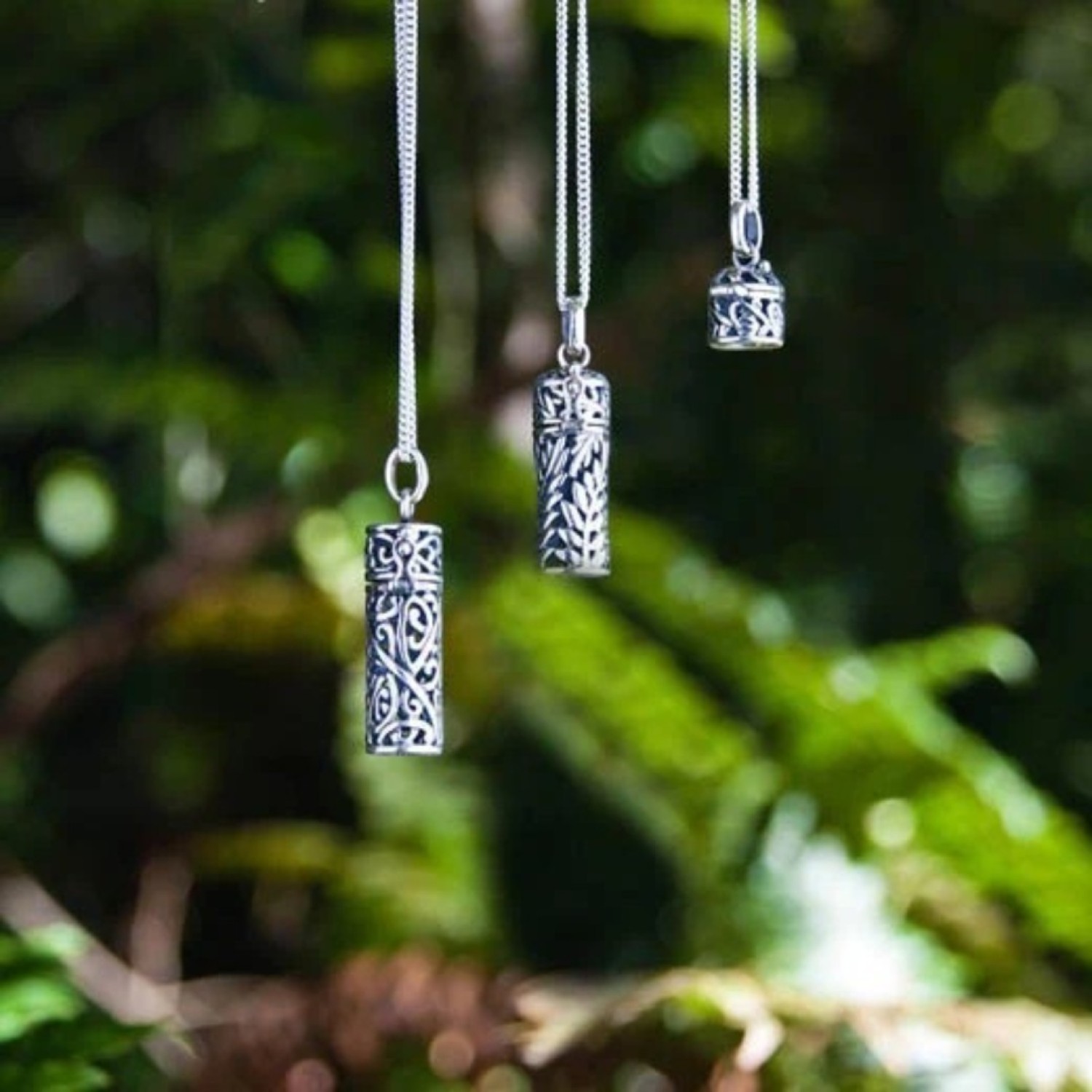 4N20001 Evolve Silver Fern Pendent (Natural Beauty) by Evolve Jewellery