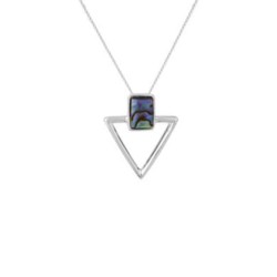 4N40009 Evolve Ocean Pāua Necklace