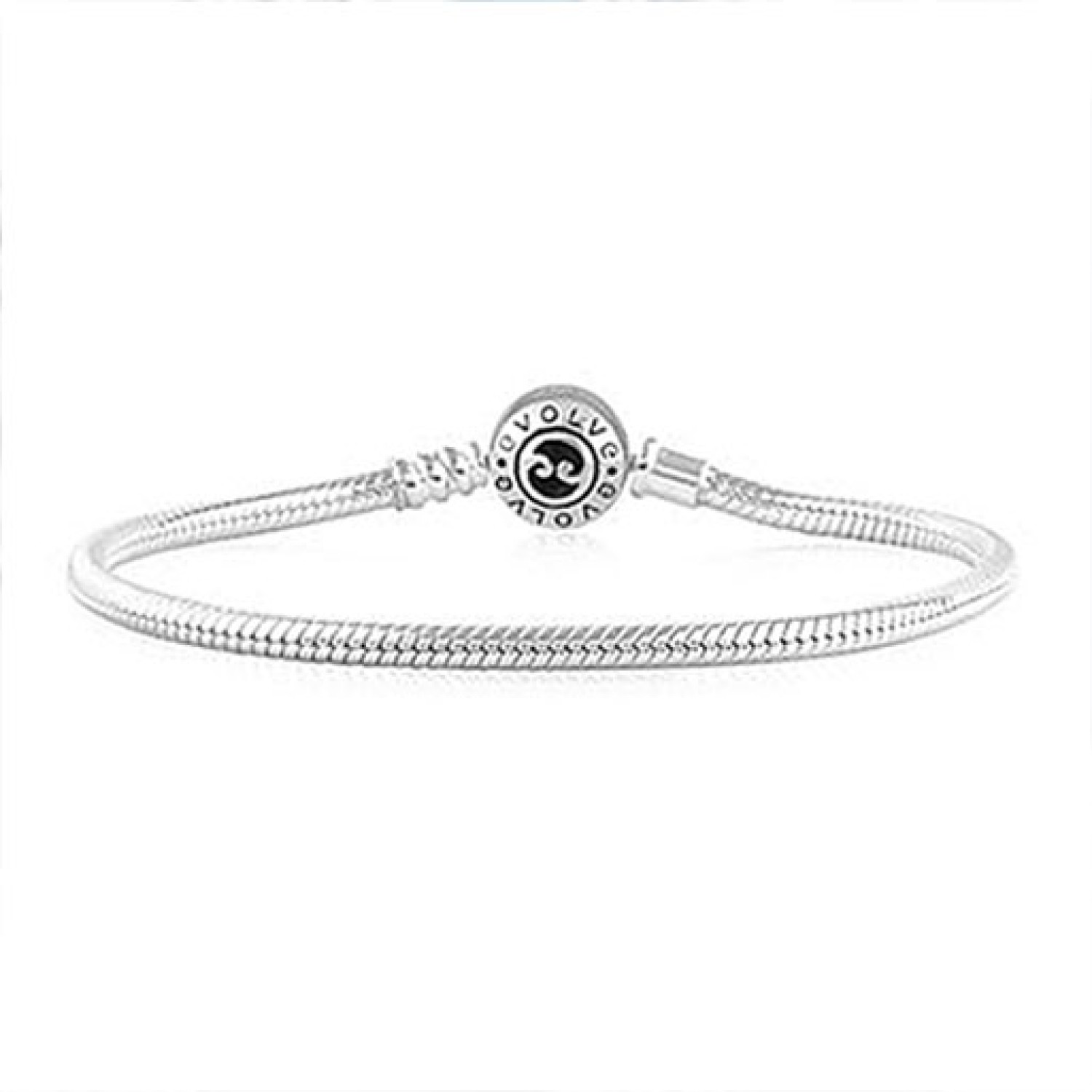 LKBK19 Evolve Koru Bracelet LKBK19 - NZ LKBK19 Evolve Koru Bracelet. The Evolve Koru Bracelet beautifully showcases your favourite Evolve charms and is finely handcrafted from solid sterling silver. The button style clasp features black enamel and the Evolve koru logo, which is inspired b @chri