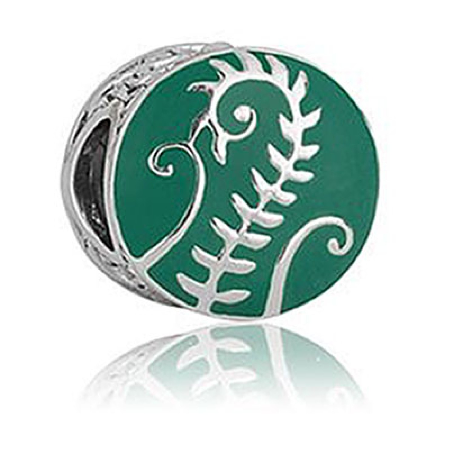 LKE045 Evolve Growth Charm NZ Native Fern. The silver fern embodies the spirit of New Zealand. Found throughout our lush green native bush, the unfurling fern frond on this charm symbolises growth. According to legend the silver fern guided the Maori peop