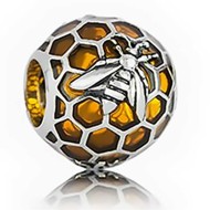 LKE055 Evolve Jewellery Honey Bee Charm LKE055 Evolve Jewellery Honey Bee Charm