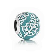 LKE057 Evolve Jewellery Koru Fern Charm