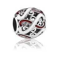 LKE032 Evolve Charms Family Love Silver