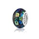 LKP006 Evolve Paua Charms Paua Mosaic. Our precious Paua Mosaic Charm symbolises inner strength and resilience within communities. The beautifully interlinked mosaic paua shell depicts togetherness and perfectly illustrates the strong bond created between