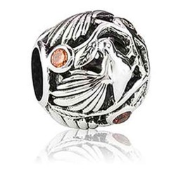 LK236CZ Evolve Charms Native Fantail Silver
