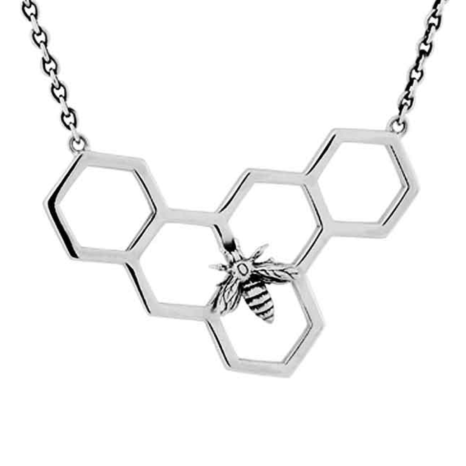 2N61000 Evolve NZ Honeycomb Necklace. The New Zealand manuka honeycomb is known for its unique and special healing properties. This stunning necklace represents health and vitality, strengthening our personal resolve.  Available in store at Christies or @