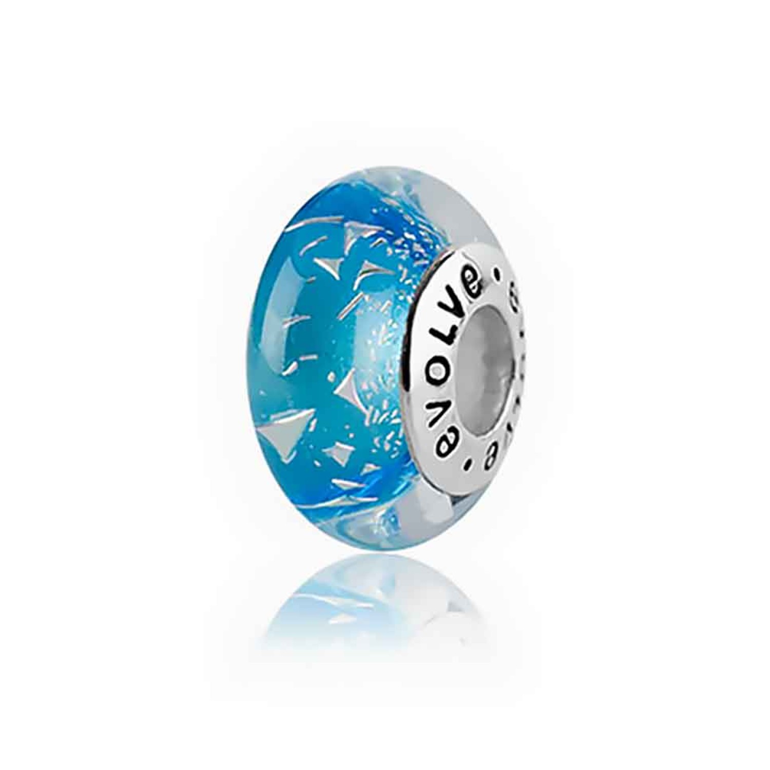 GK72 Evolve New Zealand Cathedral Cove Charm GK72 - Evolve Charms Sale GK72 Evolve New Zealand Cathedral Cove Charm. Accessible only on foot or by water, the famous Cathedral Cove is a New Zealand ‘must see’. Our iridescent blue charm celebrates this beautiful beach, famous for its iconic rock archway and picturesque sparkli