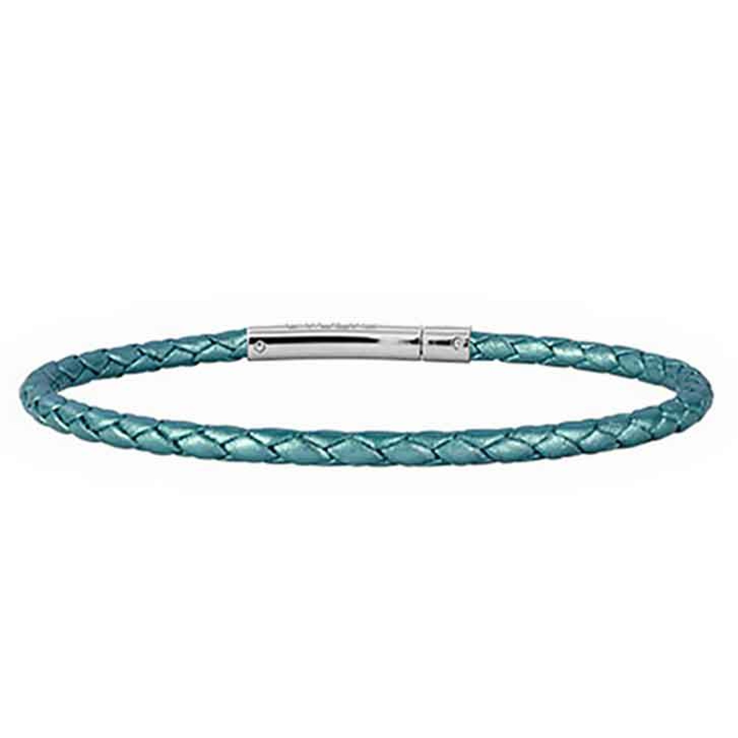 LKBEL-TL19-1 Evolve Teal Single Twist Leather Bracelet. Evolves Journey bracelets are designed as an everyday companion for life’s journey. The beautiful interlinked pattern reminds us of woven ﬂax (harakeke), a stylish & meaningful part of Māori cult