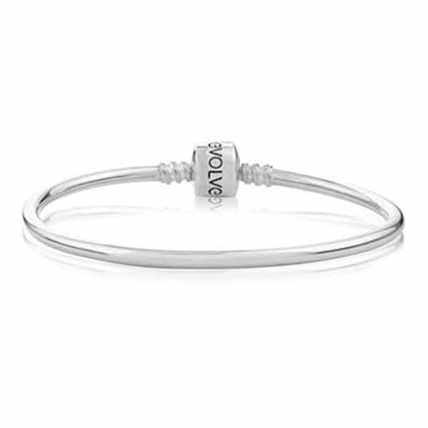Evolve Classic Bangle. Simply gorgeous and designed to showcase your favourite charms, the Classic Bangle is a tribute to your most precious moments. Crafted from sterling silver, the Classic Bangle features Evolves iconic clasp which wi @christies.online