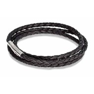 Evolve Leather Journey Triple Twist Bracelets