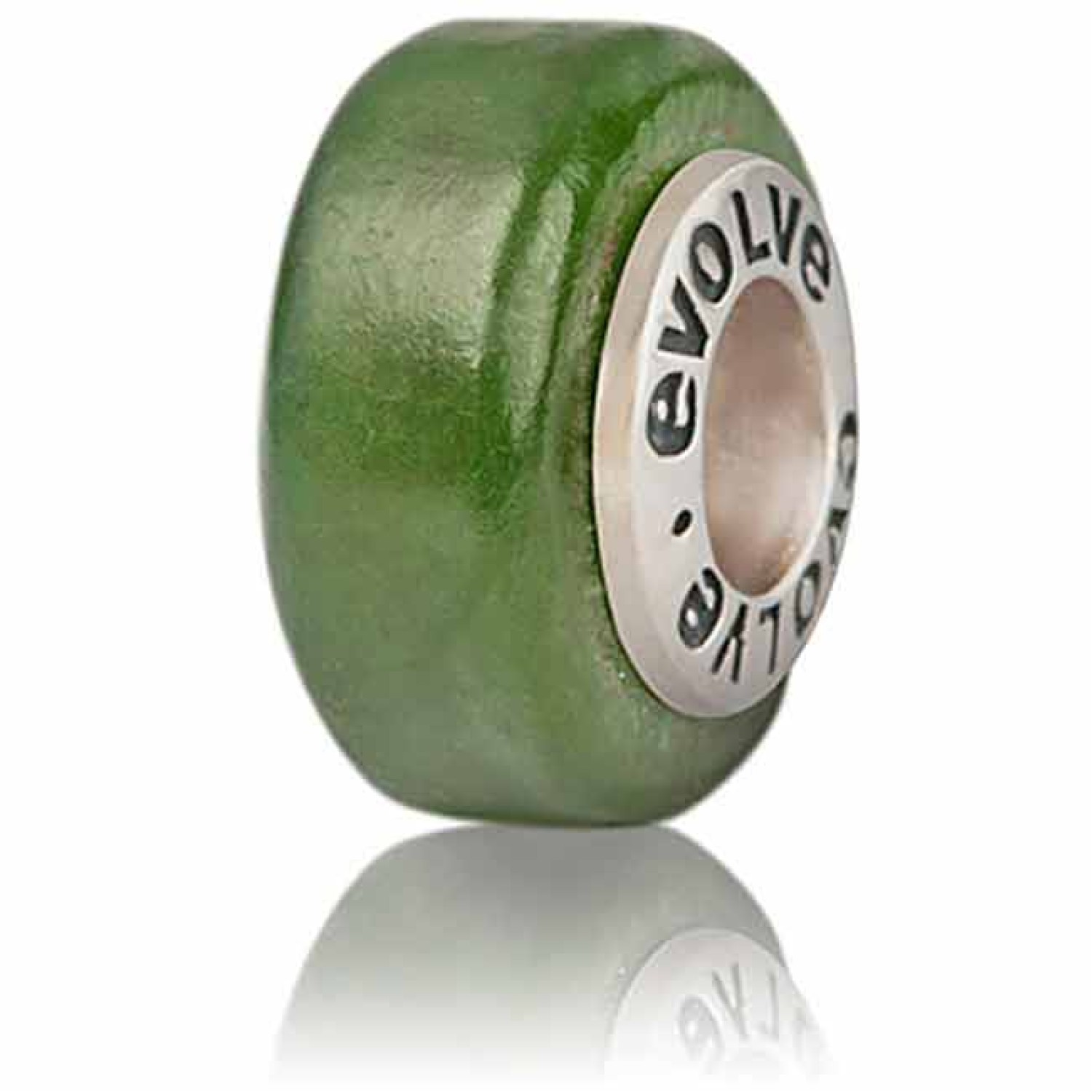 Evolve NZ Charm Pounamu - Greenstone. The Maori word for greenstone is pounamu. Greenstone is highly valued by the Maori and it plays an important role in their culture. It is considered a treasure. This piece of genuine New Zealand greenstone has come fr