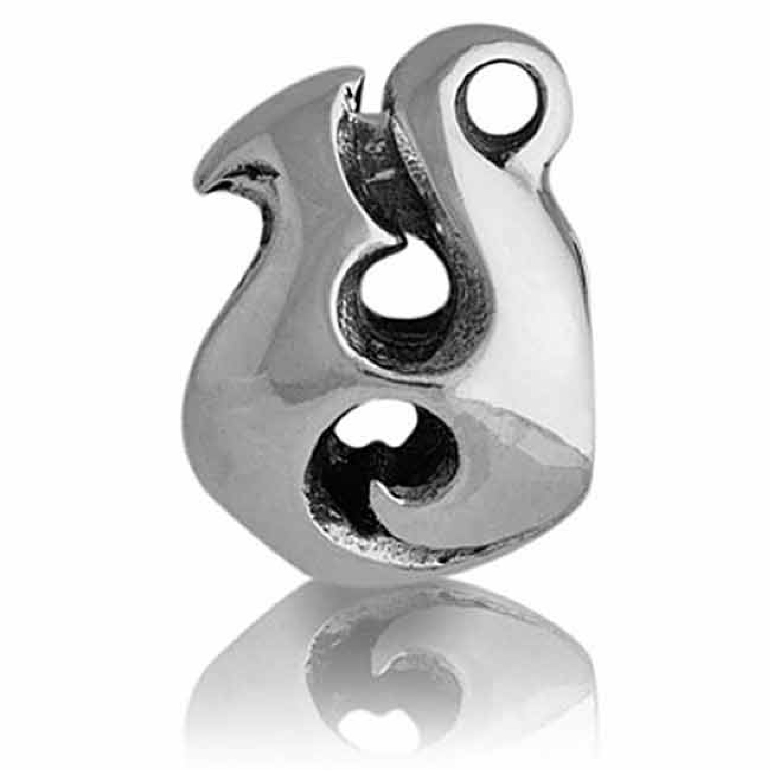 LK003 Evolve Charm Prosperity. Evolve New Zealand LK003 Evolve Charm Prosperity. Our Places, Our memories  This stylised fish hook brings prosperity, good luck and fortune to the wearer. Fish were traditionally so plentiful and important to the M @christi