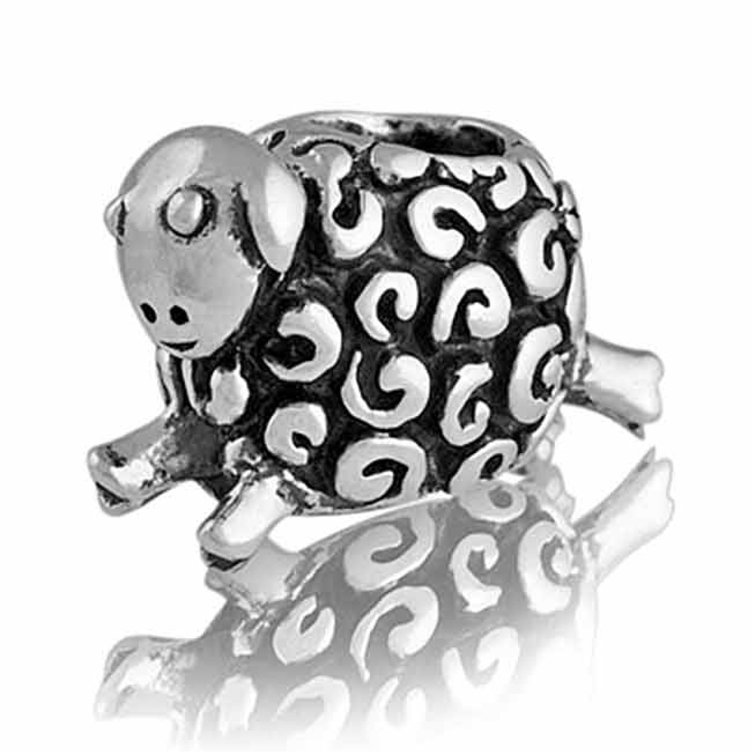 LK027 Evolve  NZ Woolly Sheep. LK027 Evolve Silver Charm NZ Woolly Sheep Renowned as a country where there are more sheep than people, New Zealand is known all over the world for its sheep farming. Visitors travelling the length of Aotearoa will find @chr