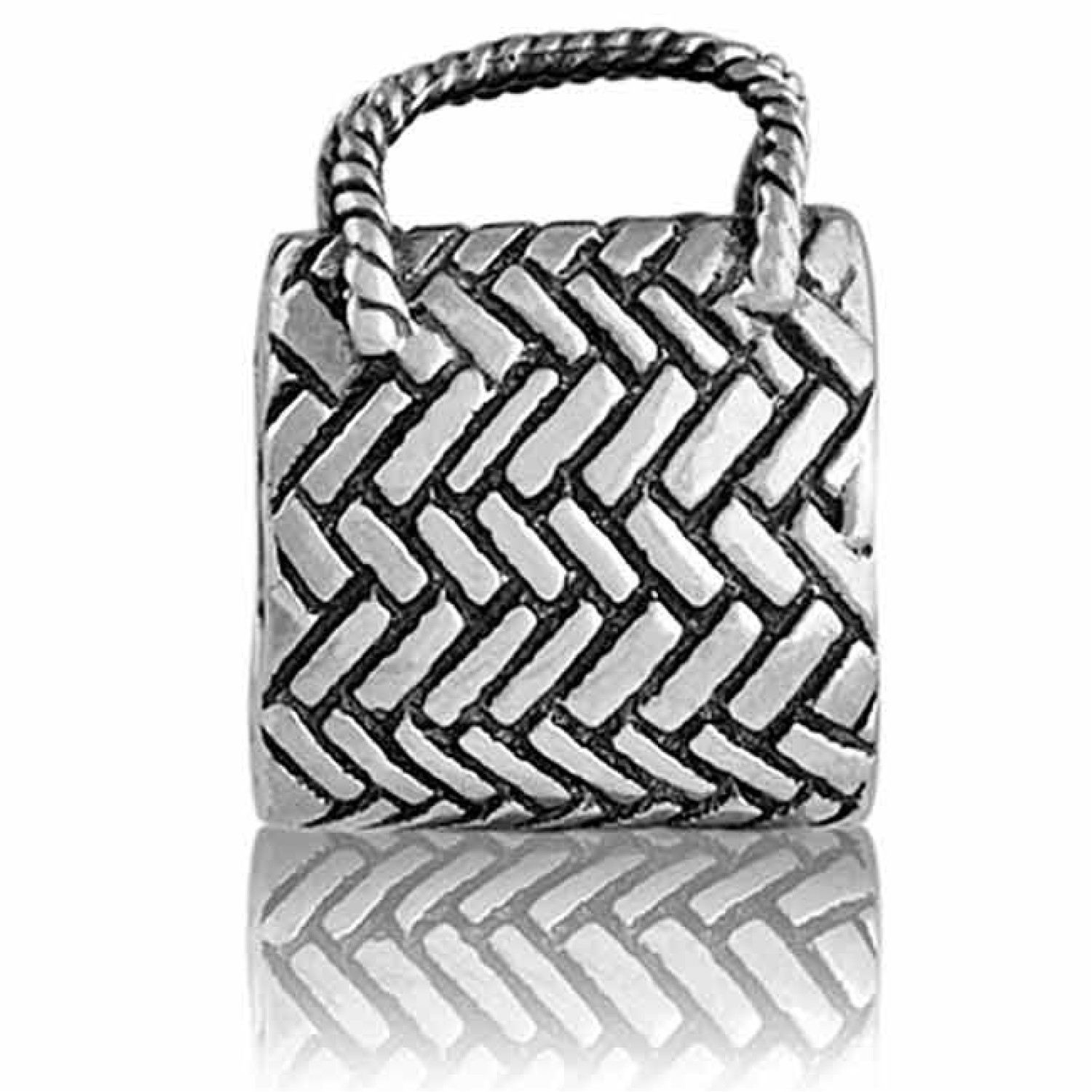 LK028 Evolve s NZ Kete Treasures. LK028 Evolve Silver Charms NZ Kete Treasures The kete is a traditional Maori woven basket, used to keep treasures safe and to gather food.  Woven from flax, the kete is both decorative and practical and has remained @chri
