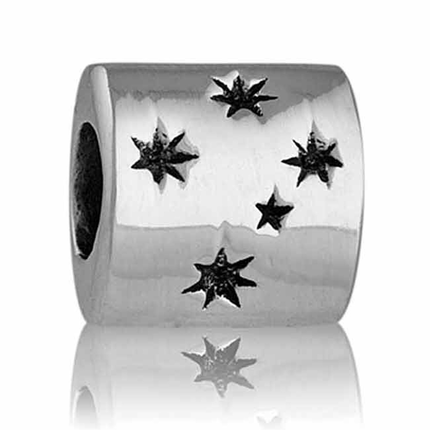 LK033 NZ Southern Cross - Justice and Fortitude. Design inspiration: Justice for All. Sterling Silver Christies exclusive 5 year guarantee compatible with all other major brands Bracelets But not compatible with Lovelinks Bracelets (Non Universal Type) @c