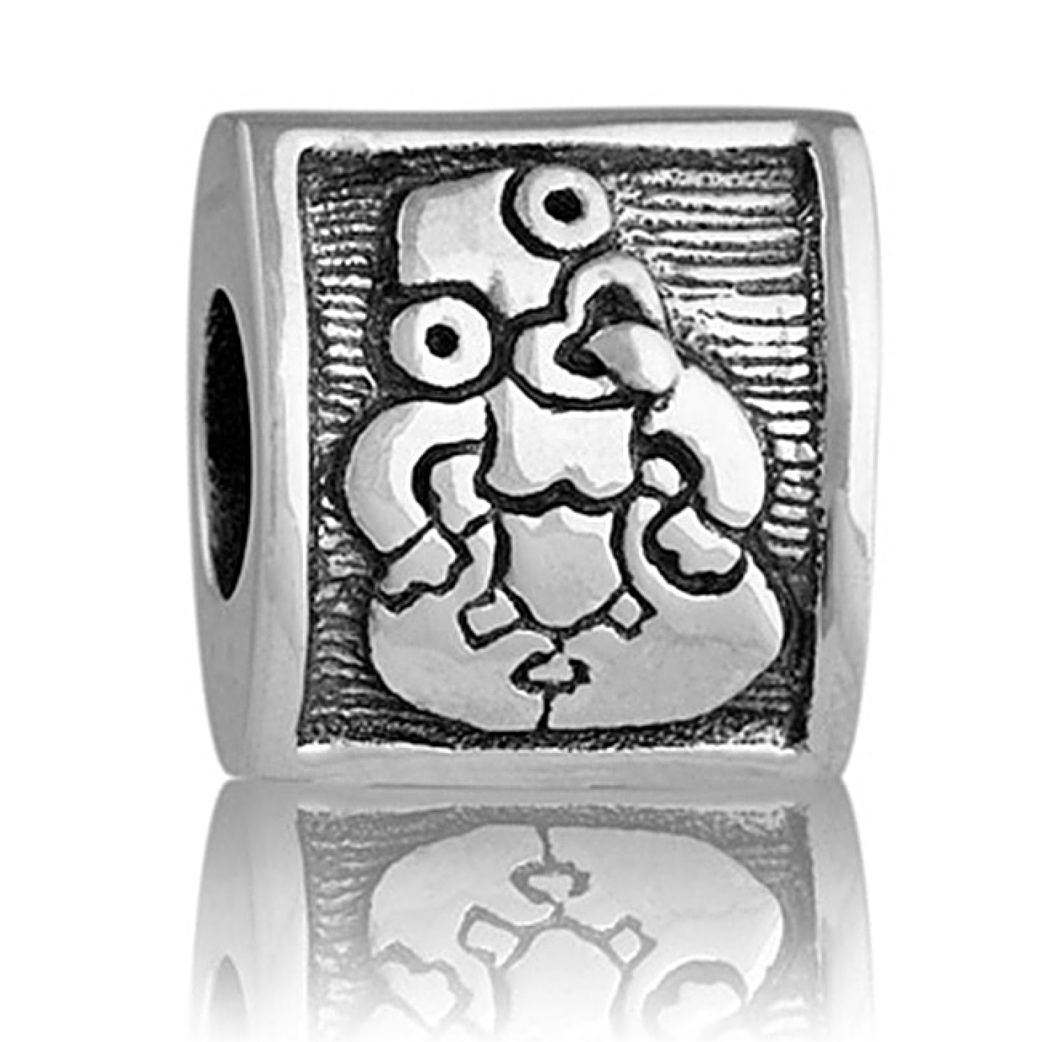 LK034 Evolve Tiki - Fertility and Knowledge. Design inspiration: Fertility and Knowledge. Sterling Silver Christies exclusive 5 year guarantee compatible with all other major brands Bracelets But not compatible with Lovelinks Bracelets (Non Universal Type