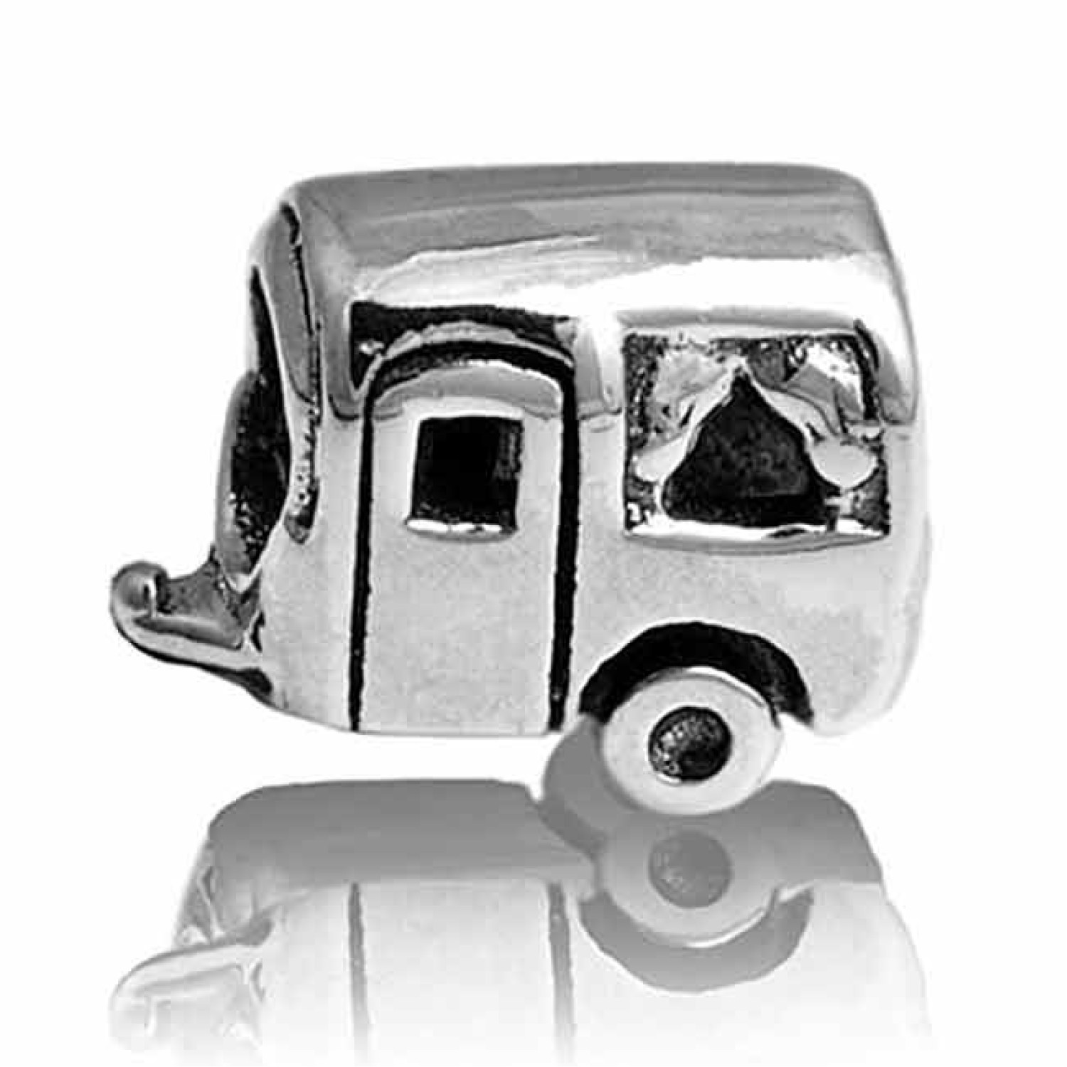 LK061 Evolve  Caravan Charm. Evolve Caravan Charm Jewellery Caravans are a traditional part of the New Zealand summer holiday.  Whether parked up in a Kiwi camp ground, at the beach, on the back lawn or at the bach (Kiwi holiday home), the cara @christies