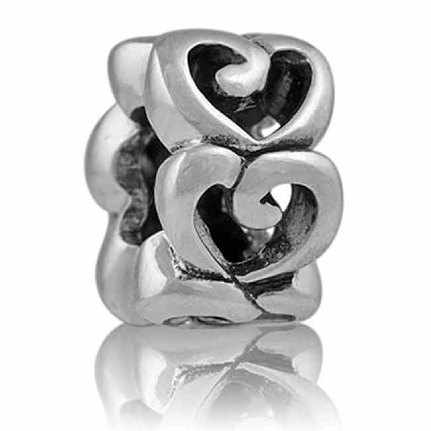 LK119 Evolve NZ Charms - Love. Evolve New Zealand - LK119 Evolve NZ Charms - Love Our row of hearts symbolise love. Each heart connects us with the people who we cherish the most. Sterling Silver Christies exclusive 5 year guarantee Compatible with @chris