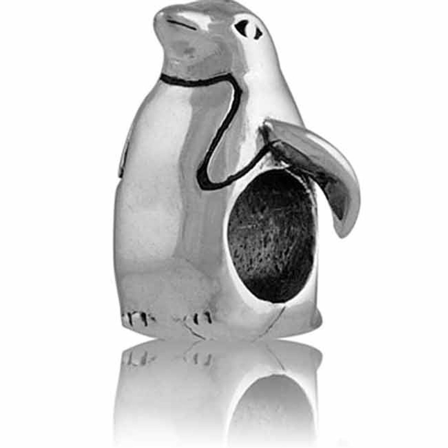 LK121 - Evolve NZ Charms Penguin - Happy Feet. On June 20 2011, a juvenile Emperor penguin was found alive, washed up on Peka Peka Beach, a stretch of coast not far from New Zealand’s capital city, Wellington. Nicknamed ‘Happy Feet’ by the woman who @chri