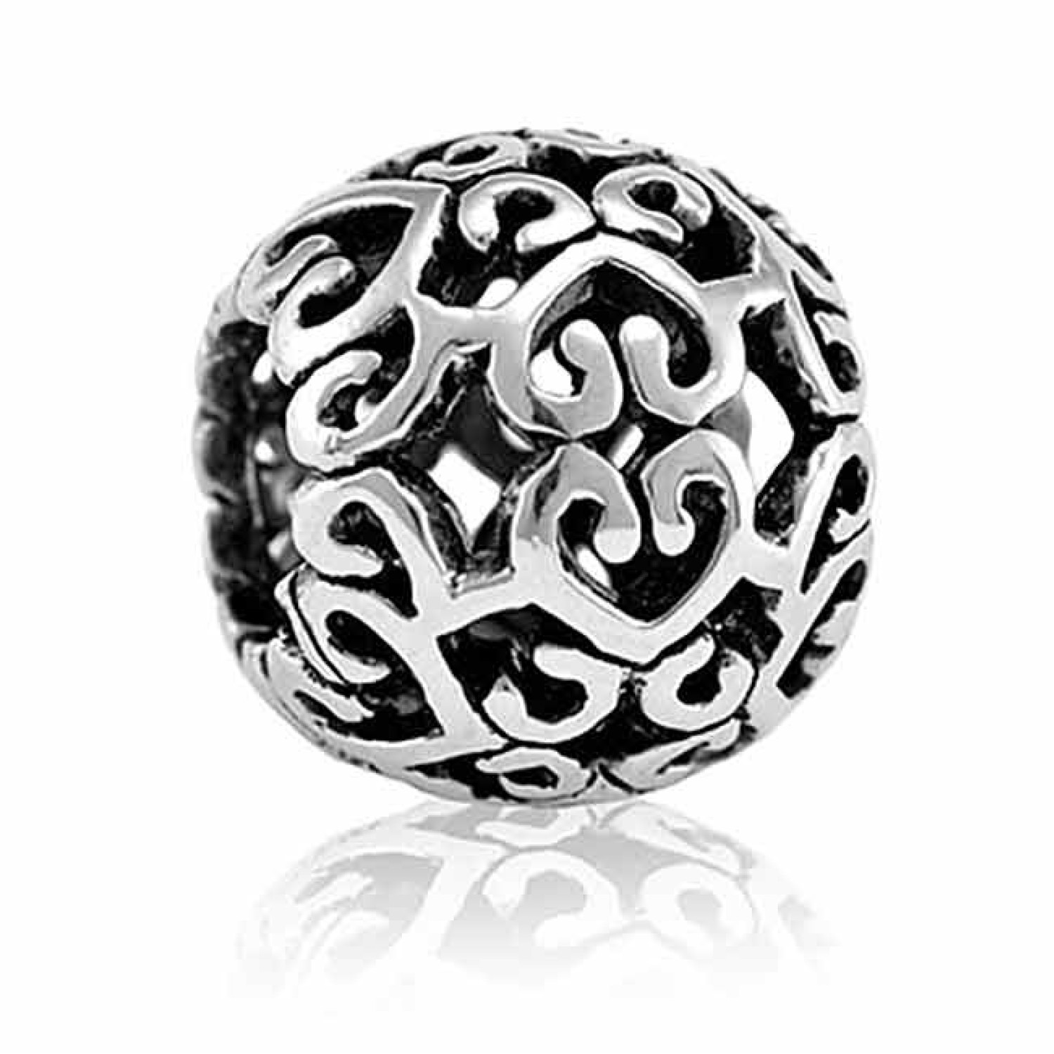 LK167 Evolve Charm Together LK167 - NZ LK167 Evolve Charm Together. There is nothing better than quality time spent with those closest to us. In Evolves silver Together charm, curving korus reflect one another to form a heart. This special design represents true partnership, celebrating @chri
