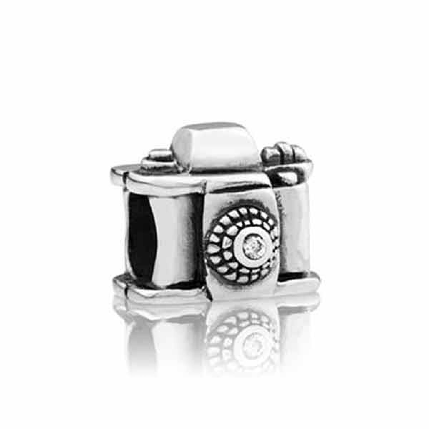 LK185CZ Evolve Charm Camera. 3 Months No Payments and Interest for Q Card holders.  A picture paints a thousand words, connecting us with the people and places we care about most. This cute camera with its sparkling white cubic zirconia lens wi @christies