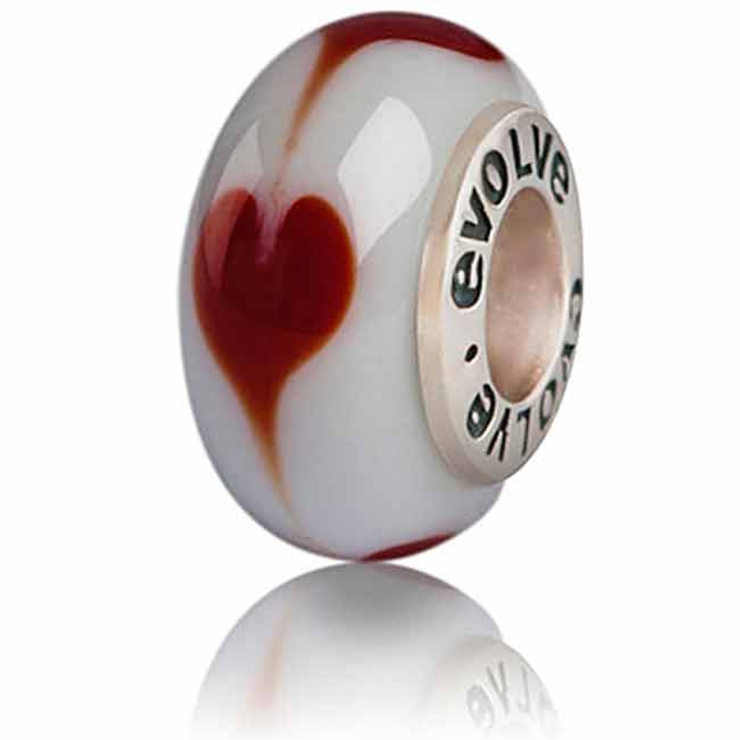 E14 Evolve Charm Aroha - To Love. Evolve New Zealand Aroha To Love Charms. Our Places, Our Memories  Design inspiration: Maori word for love - represented by the vibrant red heart. A perfect Valentines Gift	Oxipay is simply the easier way to pa @christies