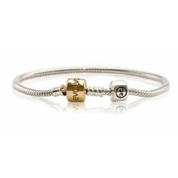 Evolve Bracelet with Gold Clasp Evolve Bracelet with Gold Clasp