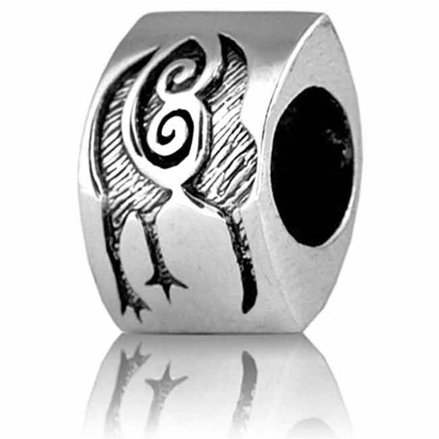 LK089 Evolve Charms Loyal. The heart and soul of Aotearoa.  Two of New Zealand’s most iconic symbols; the Kiwi  embosed with a Koru capture the essence of New Zealand culture and the ultimate in kiwi patriotism. The Unofficial Team New Z @christies.online