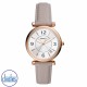 ES5161 Fossil Carlie Grey Eco Leather Watch ES5161 fossil watches nz farmers ES5161 Fossil Carlie Grey Eco Leather Watch fossil smart watches nz