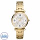 ES5269 Fossil Carlie Three-Hand Date Gold-Tone Stainless Steel Watch.  ES5269 Fossil Carlie Three-Hand Date Gold-Tone Stainless Steel WatchThe ES5269 Carlie watch is an elegant timepiece that exudes sophistication and style.