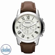 FS4735IE Fossil Grant Chronograph Brown Leather Watch