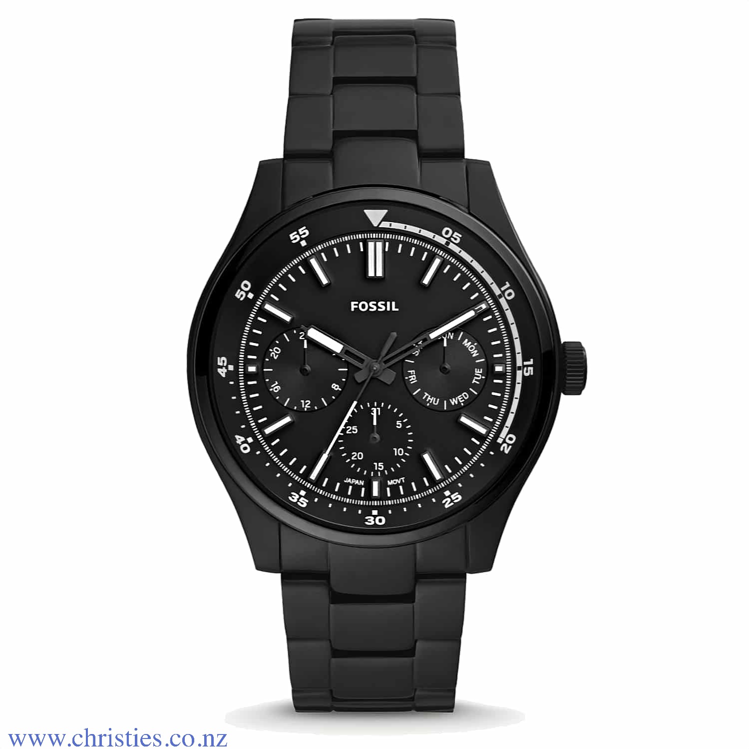 FS5576 Fossil Belmar Multifunction Black Watch. FS5576 Fossil Belmar Multifunction Black Stainless Steel Watch Afterpay - Split your purchase into 4 instalments - Pay for your purchase over 4 instalments, due every two weeks. You’ll pay your first install