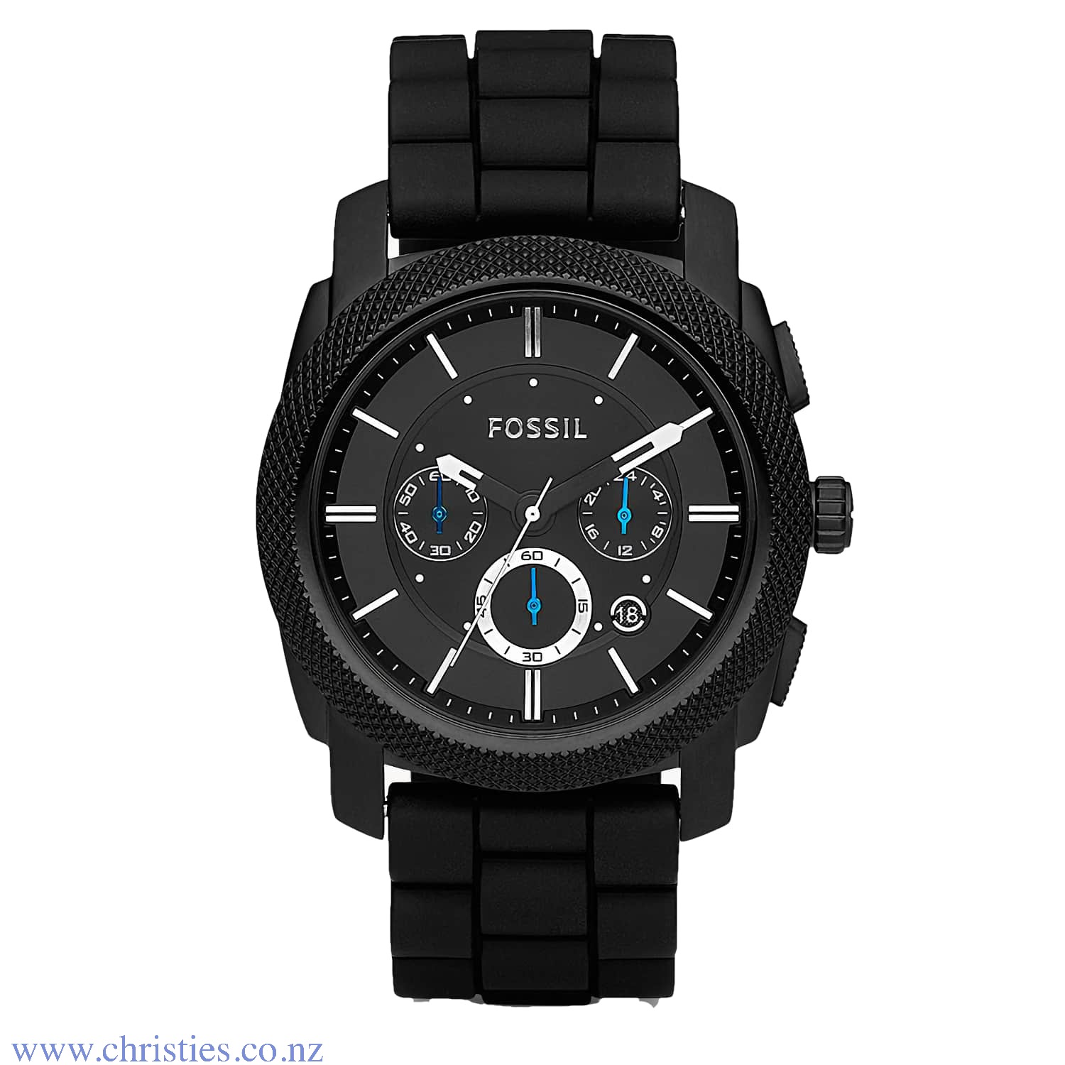 FS4487 Fossil Machine Chronograph Black Silicone Watch FS4487 - Is a Fossil watch a good watch FS4487 Fossil Machine Chronograph Black Silicone Watch. FS4487 Fossil Machine Chronograph Black Silicone Watch 50 Metres Water Reistant Humm -Buy Little things up to $1000 and choose 10 weekly or 5 fortnightly payments with no interest. Late payment fee o