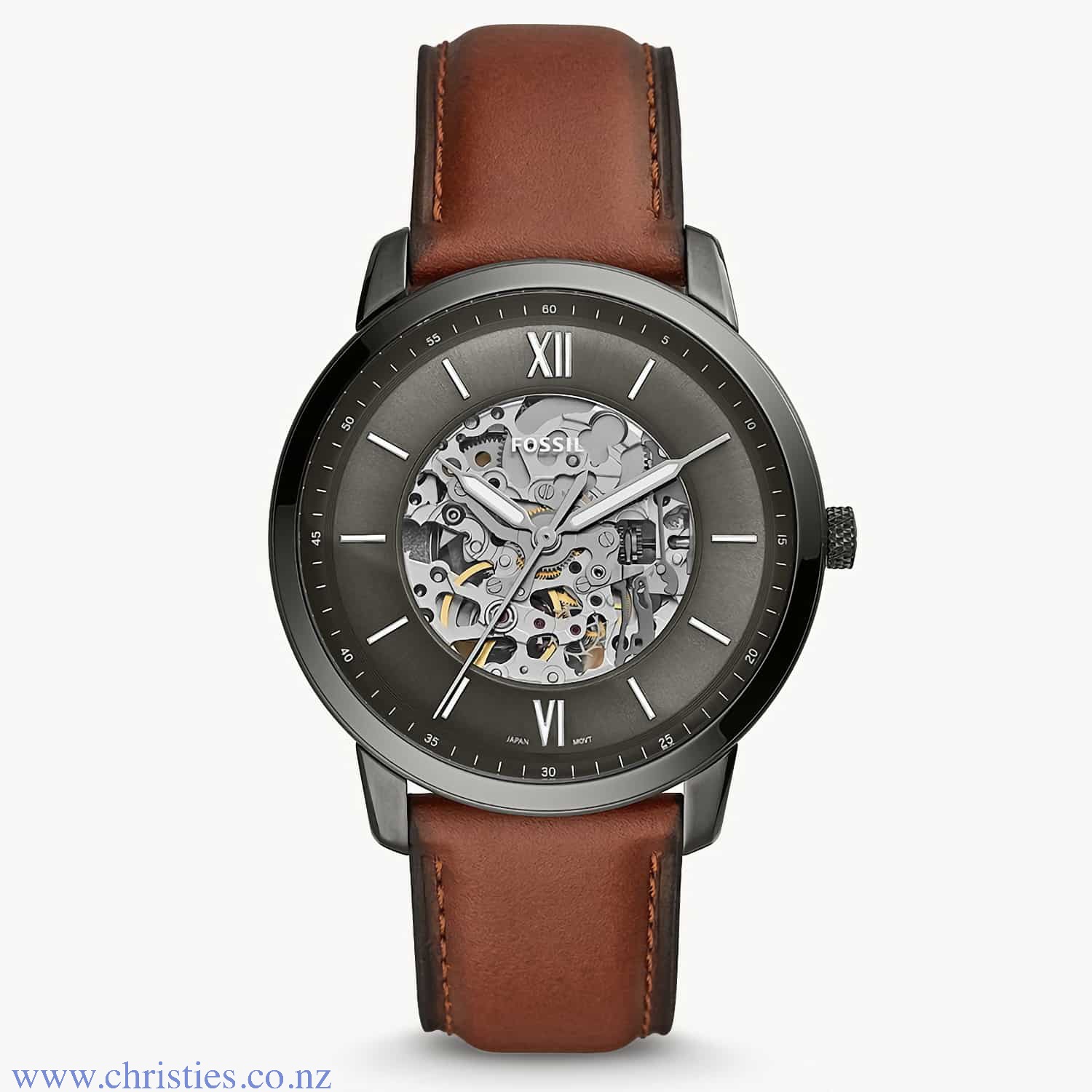 ME3161 Fossil Neutra Automatic Amber Leather Watch. ME3161 Fossil Neutra Automatic Amber Leather Watch LAYBUY - Pay it easy, in 6 weekly payments and have it now. Only pay the price of your purchase, when you pay your instalments on time. A late fee may b