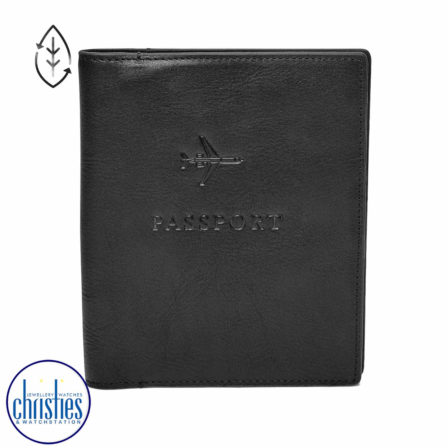 MLG0358001 Fossil Leather RFID Passport Case Black. Known for its contemporary style and culture, FOSSIL continues to create inspirational pieces that are both functional and stylish for women and men.